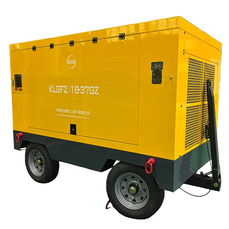 185 CFM पोर्टेबल एअर कंप्रेसर 185 CFM पोर्टेबल एअर कंप्रेसर